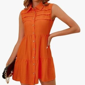 Womens Spring Summer Short Skirt Dress